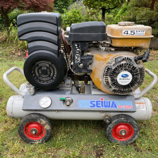 完売御礼 希少☆精和産業 エンジンコンプレッサー SC-15GRS