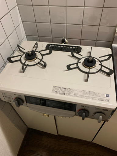 今月17日木曜日まで！ガスコンロ　新品に近いです。
