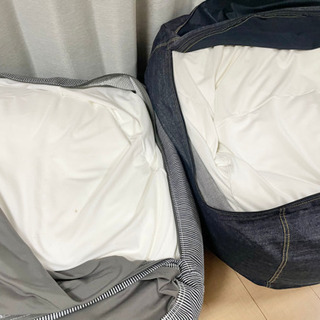 お取り引き決定】無印良品 体にフィットするソファ 2個セット デニム