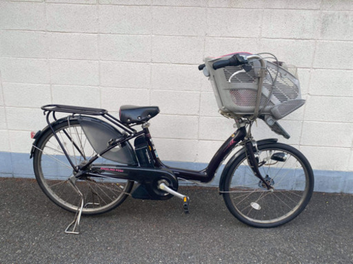 (取引中)格安　子供乗せシート付き　電動自転車　すぐ乗れます