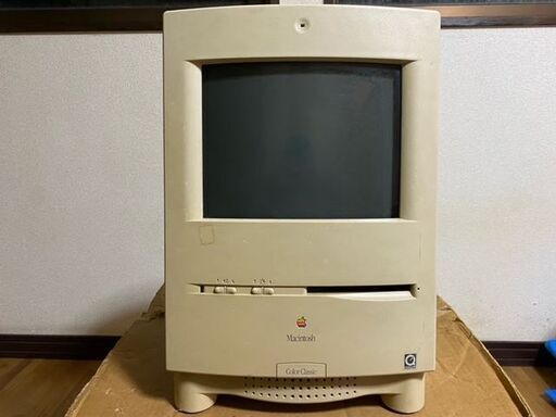 パソコン　アップル　マッキントッシュ　カラークラシック２　Apple Macintosh Color Classic II　ジャンク？