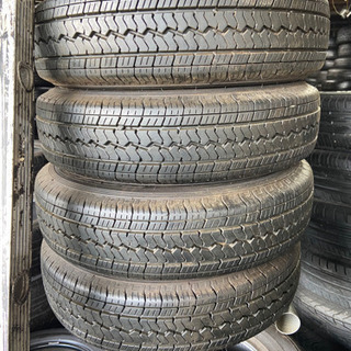 155R13. 8PR. LT. バン、トラック用タイヤ、交換コミコミ