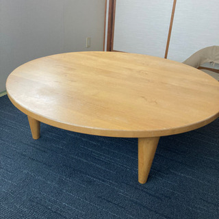 【引き取り限定】ちゃぶ台　円形テーブル