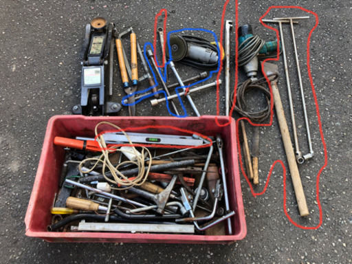 鉄屑に出しますので終了いたしました。