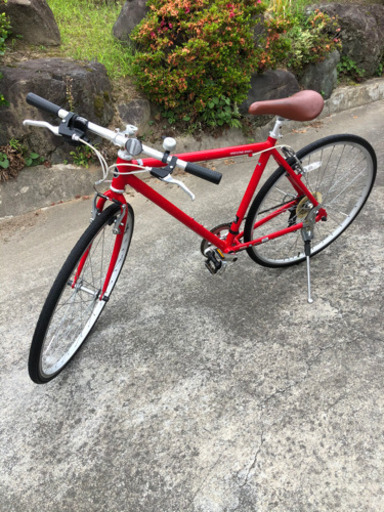 WEEKEND BIKES 赤タイヤサイズ28×15／8  7段変速