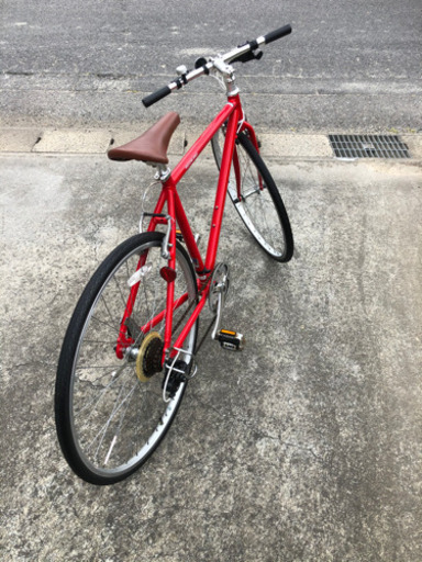 WEEKEND BIKES 赤タイヤサイズ28×15／8  7段変速