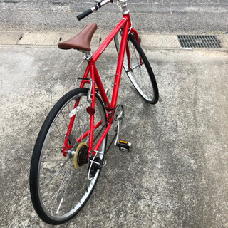 WEEKEND BIKES 赤タイヤサイズ28×15／8 7段変速