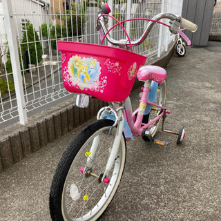 子供自転車 女の子 プリンセス 18インチの画像