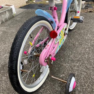 子供自転車 女の子 プリンセス 18インチの画像