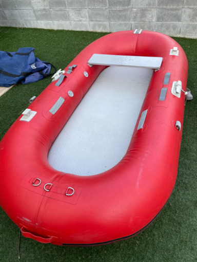 ジョイクラフトゴムボート補修済.２人乗り