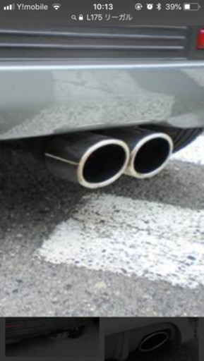 ダイハツL175、L375タント、ムーブHKSリーガルマフラー