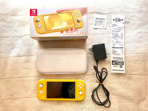 【保証書】Nintendo Switch Lite イエロー【美品】
