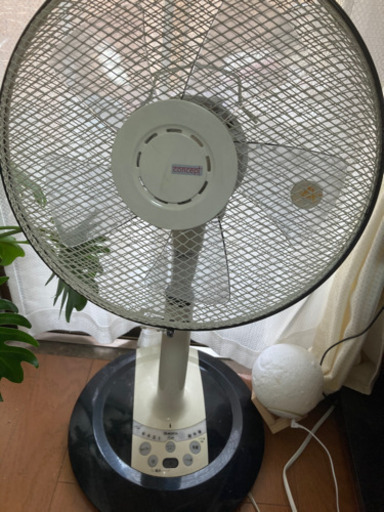 商談中　リズム、イオン、タイマー付き　5枚羽　扇風機