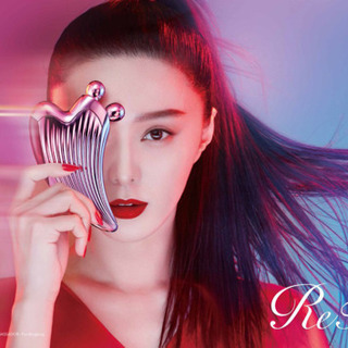 【限定品美品】限定品ReFa (リファ) CAXA RAY　カッサレイ　MTG 美顔器 限定色Red レッドの画像