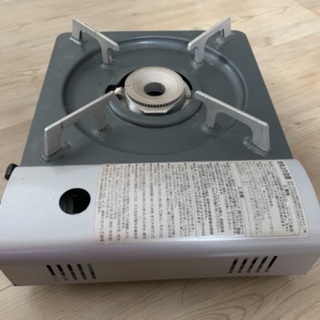 ★お値下げ★象印　ポータブルコンロ　500円！　べんりさん　カセットコンロ　交換用ガス3本付き！の画像