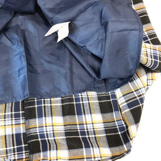 【定価 5,390 円】☆新品☆レイカズン 難あり チェック柄スキッパーシャツワンピースの画像