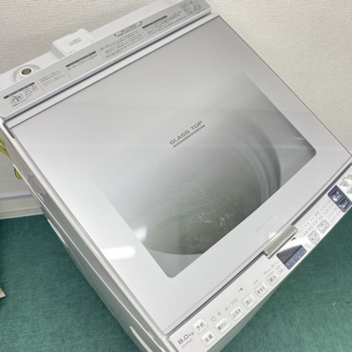＊美品＊シャープ  2019年製 大容量８キロ！＊縦型洗濯乾燥機＊