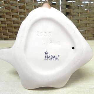 NADAL ナダル 陶器製 少女 帽子 花 スペイン陶器 インテリア 置物 札幌市 白石区 東札幌の画像