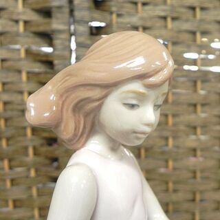 NADAL ナダル 陶器製 少女 帽子 花 スペイン陶器 インテリア 置物 札幌市 白石区 東札幌の画像