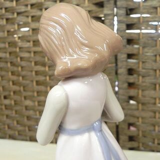 NADAL ナダル 陶器製 少女 帽子 花 スペイン陶器 インテリア 置物 札幌市 白石区 東札幌の画像
