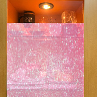 オシャレ ガラス棚 今月いっぱい値下げ☆