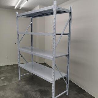 横幅150cm★100kg/段★新品★倉庫用　スチールラック　収納ラックの画像