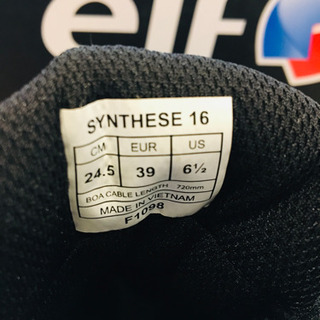 elf エルフ シンテーゼ SYNTHESE 16(EL016)／24.5cm ブラックの画像