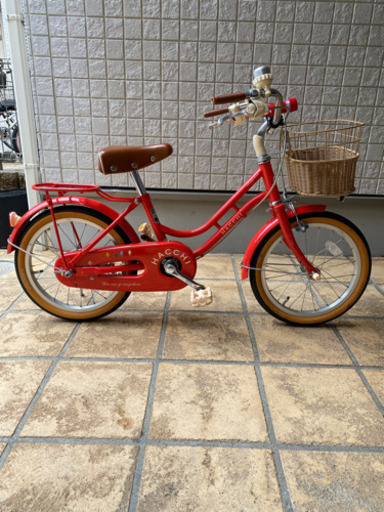 子供自転車　ブリヂストン　ハッチ　16インチ　中古　室内保管
