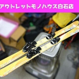 B×B JX-E1 カービングスキー 子供用 板 128㎝ ビン...