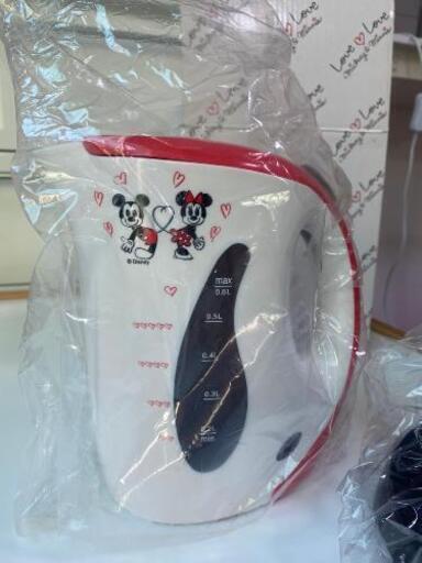 電子ケトル ミッキー ミニー