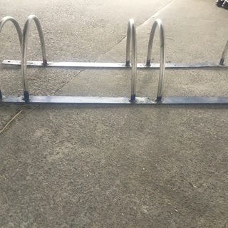 自転車立て　職人手作り