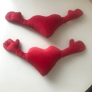 現金のみ　IKEA カーテンを留めるタッセル　ハート