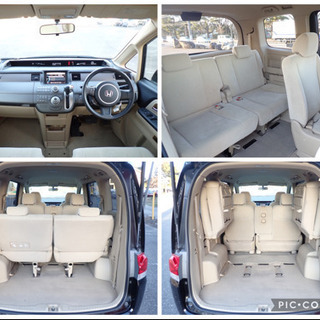 ステップワゴン【ご成約済、ありがとうございました！】本車検2年付！★バッテリー新品交換済★グレード G Lパッケージ ★ブラック ★8人乗り ★82,000㌔ ★車検2年付の画像