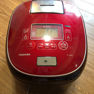 炊飯器　TOSHIBA 一升炊き　真空かまど炊き　