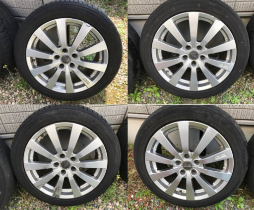 OZ 18インチ4本　トランパスmpz エスティマ50使用