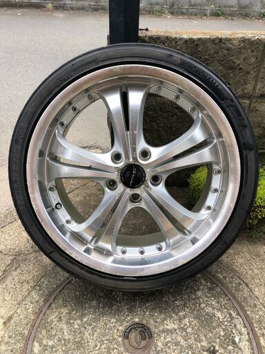 値下げ！！　シュティッヒ　プレシャスツインスポーク　18インチ7-1/2JJ+53　PCD114.3　4本セット