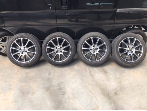 バリ溝❗️ナット付き❗️ダンロップEC203 175/60/15  タイヤホイールセット　日産ノートなどに❗️