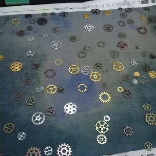カメラを使わずに写真を撮る（サイアノタイプ）ワークショップ（印画紙+歯車チャーム土産付き）の画像