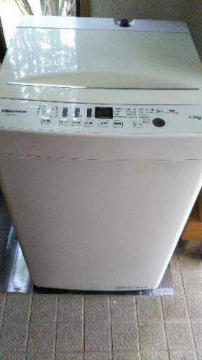 全自動洗濯機5.5kg 2019年製