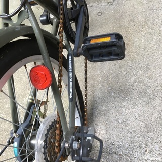 （中古）折りたたみ自転車の画像