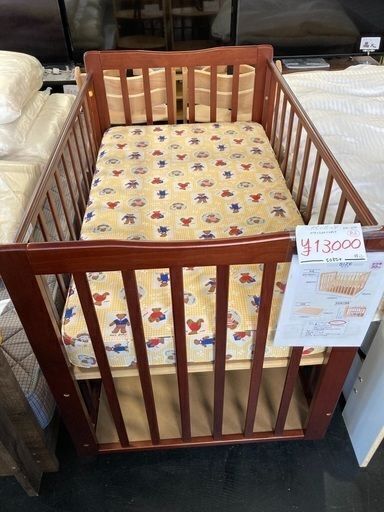 未使用品　ベビーベッド