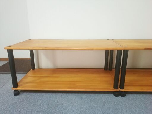 木 棚 台 キャスター付 DIY 作成