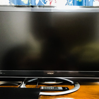 37型TV録画機器付★HITACHI★動作確認済★取扱説明書付