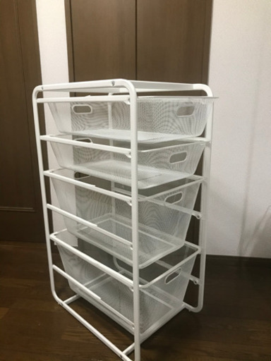 IKEA ヨナクセルシリーズ　メッシュバスケットのコンビ