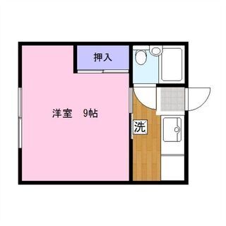 【即入居可】転居費安 白山市アパート１Ｋ 冷蔵庫・洗濯機・ガスコンロ付 1カ月フリー 松任駅、大阪屋、コストコ近く ラフォーレ１０６ - 白山市
