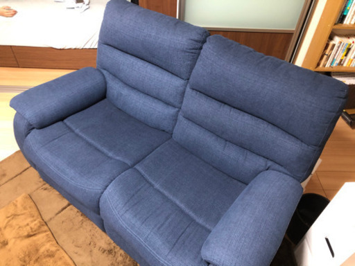 ニトリ　ソファ　リクライニング　2人用
