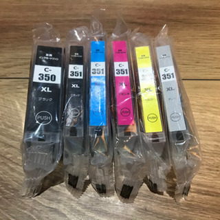 Canon キャノン　BCI-351XL + 350XL 6色セット