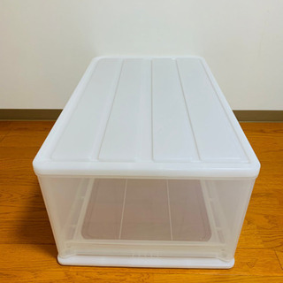 ニトリ　押入れ収納ケースＬの画像