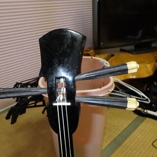 昔　三味線　琉球黒檀　著作者不明の画像