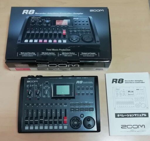 ZOOM　R8　マルチトラックレコーダー